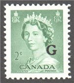 Canada Scott O34var Mint VF